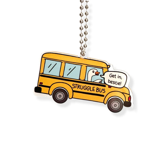 Struggle Bus - Tumbler Handle Charm - The Nifty Little Finds - Charm - The Nifty Little Finds