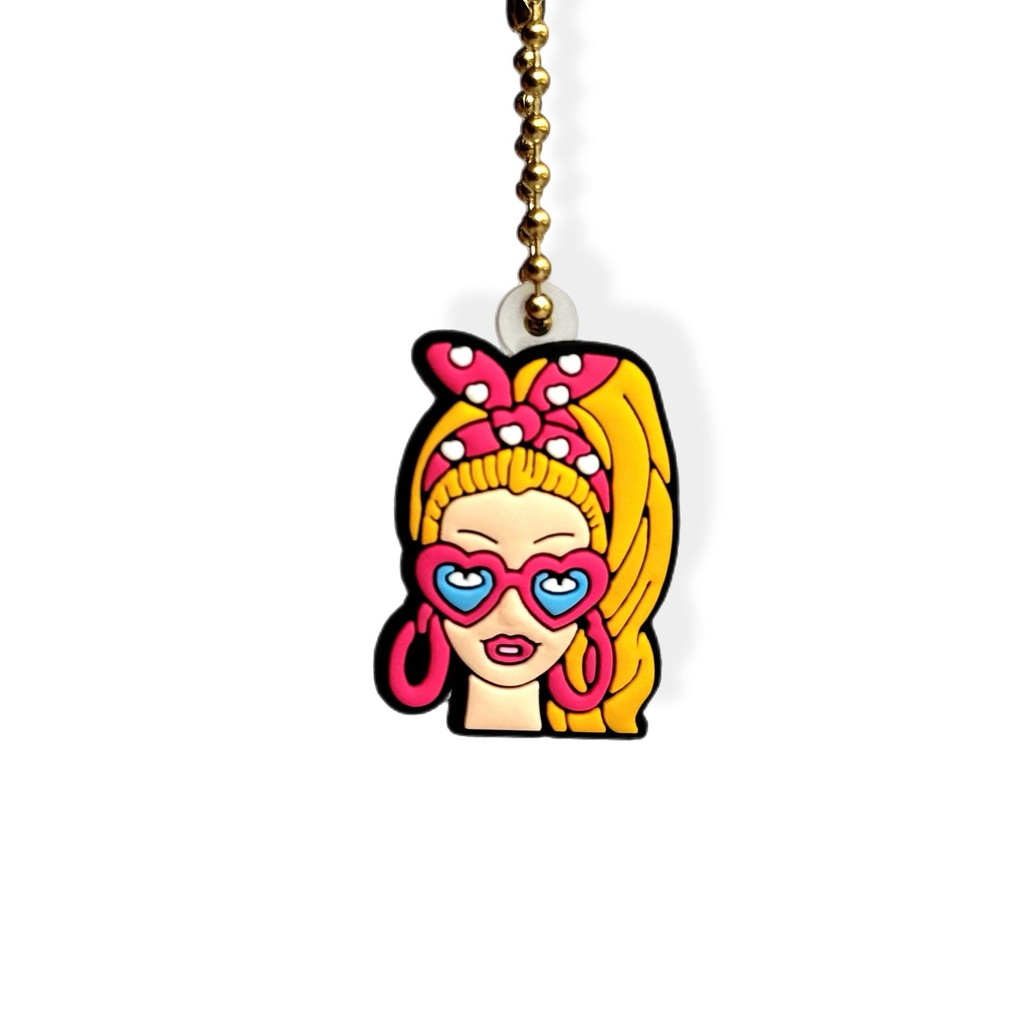 Malibu Girl Silicone Charms - Tumbler Handle Charm - The Nifty Little Finds - Charm - The Nifty Little Finds