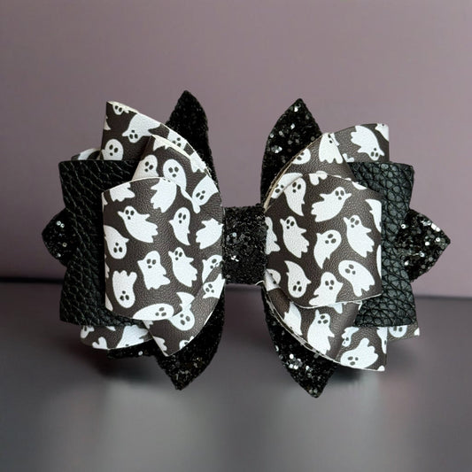 Ghosts Glitter Tumbler Bow - The Nifty Little Finds - Bow - The Nifty Little Finds
