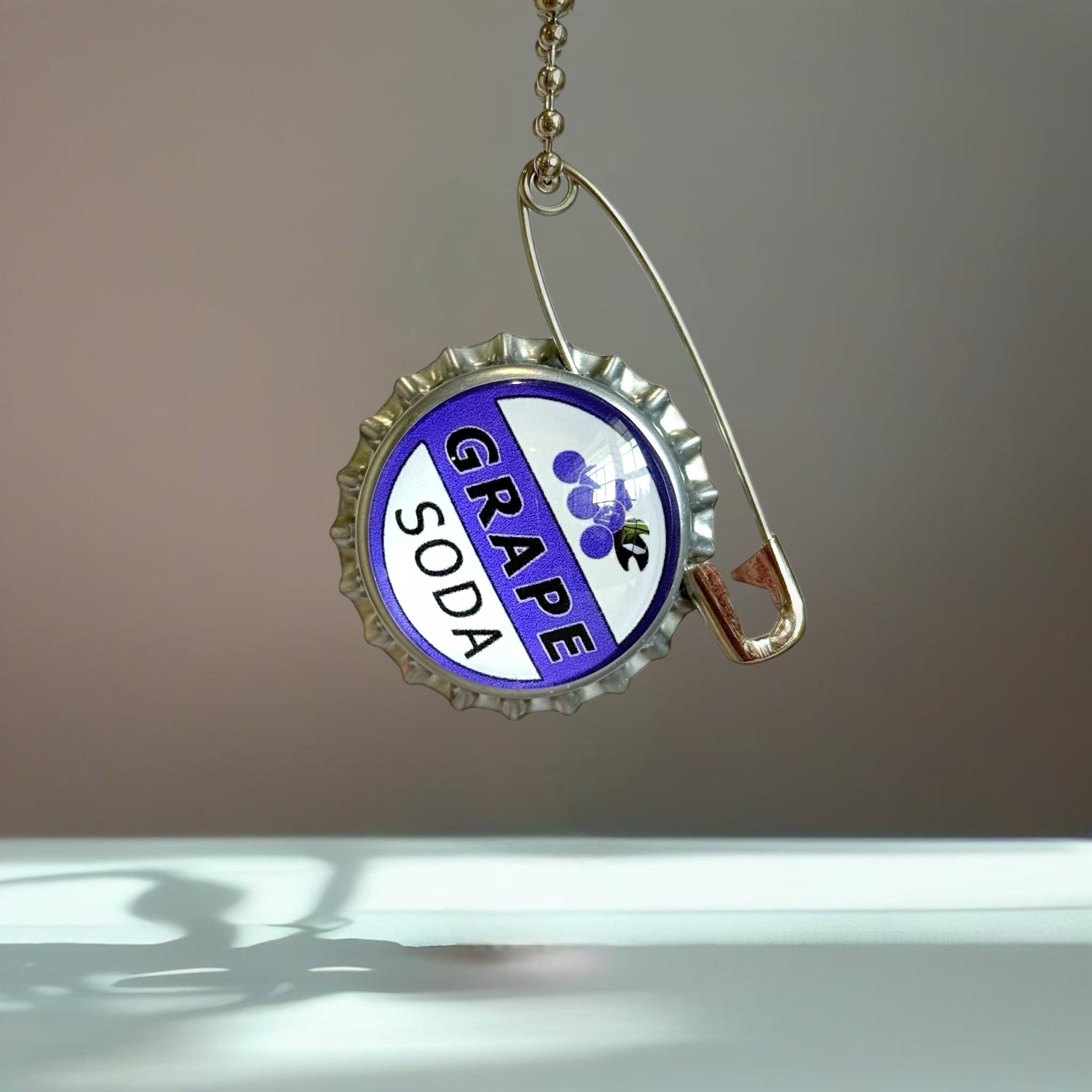 Grape Soda Charm - Tumbler Handle Charm - The Nifty Little Finds - Charm - The Nifty Little Finds