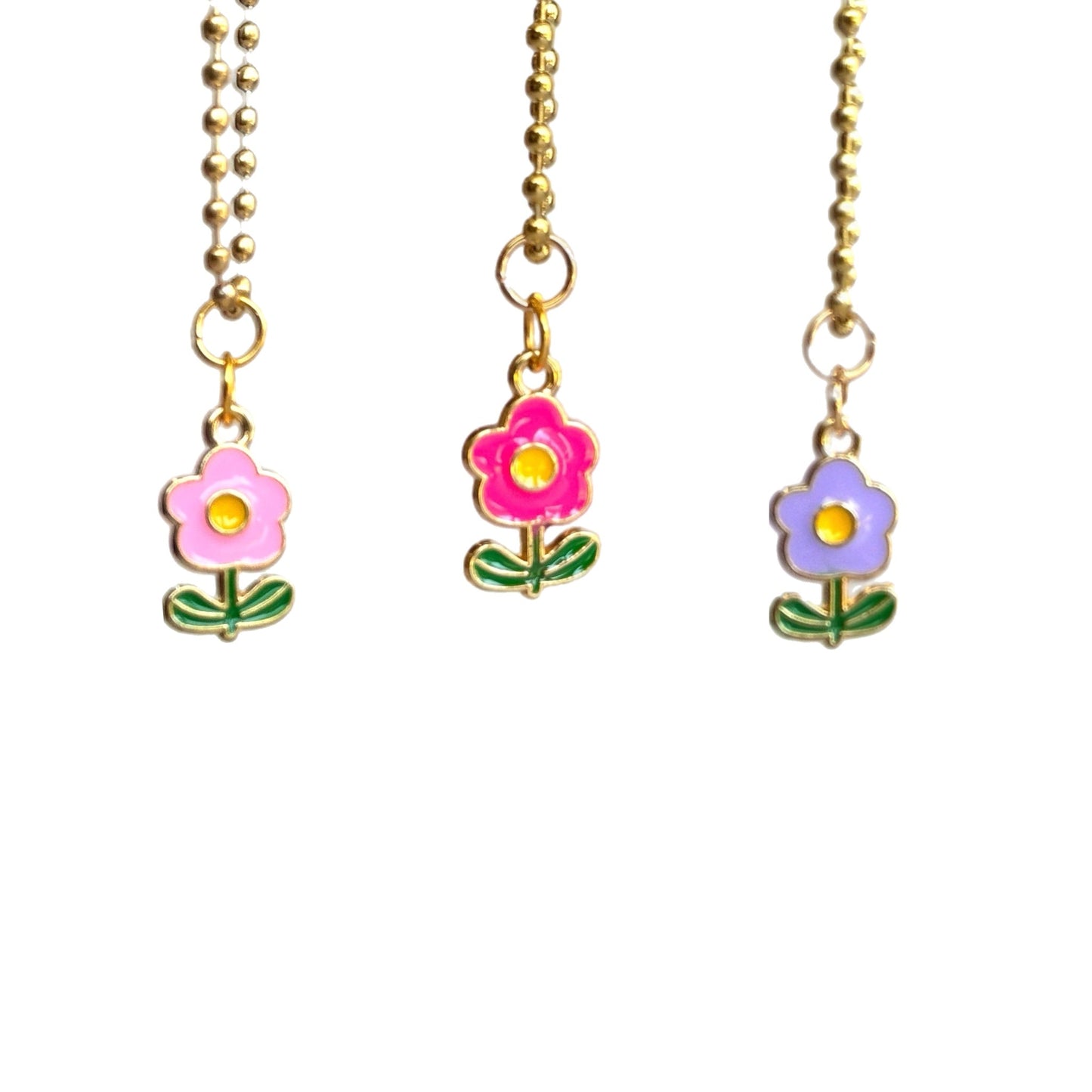 Tiny Daisy Charm - Tumbler Handle Charm - The Nifty Little Finds - Charm - The Nifty Little Finds