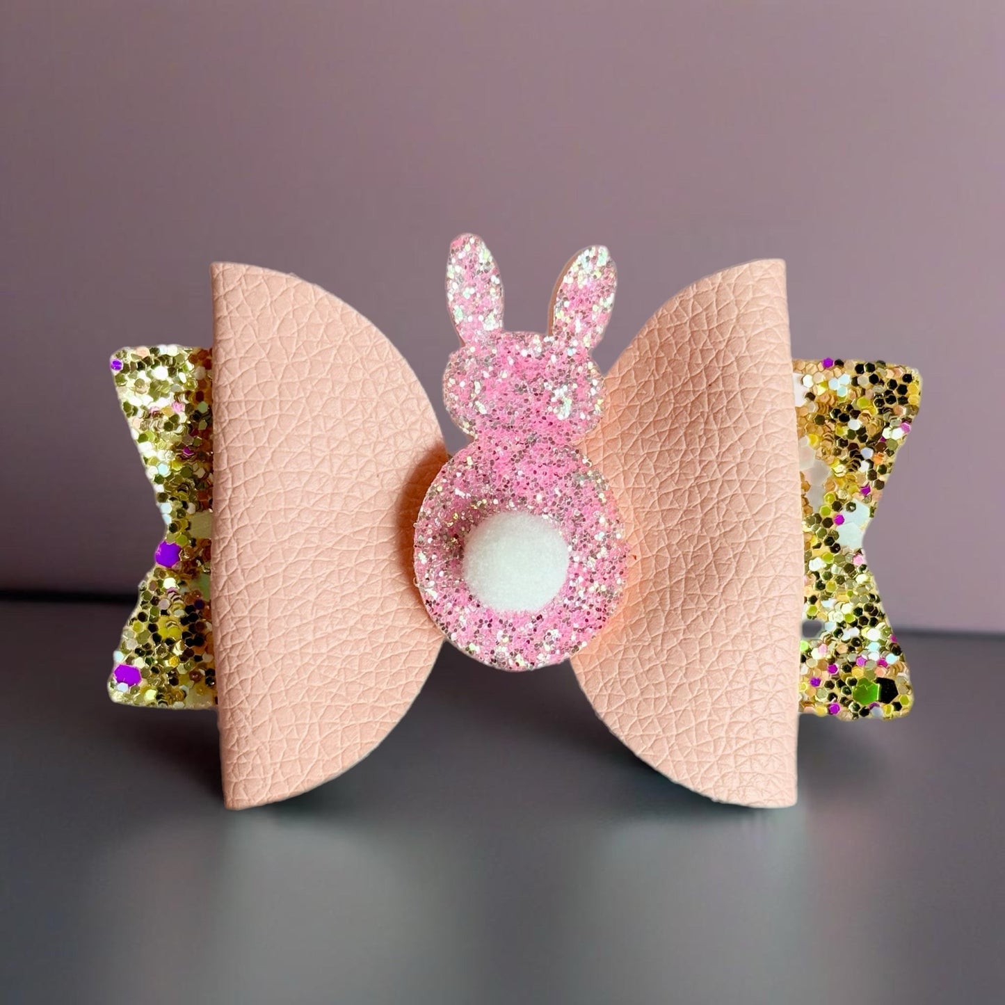 Peachy Pink Peeps Tumbler Bow - The Nifty Little Finds - Bow - The Nifty Little Finds