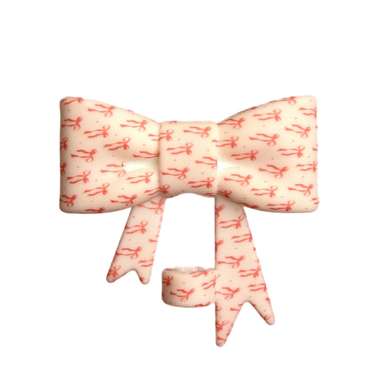 Lil Bows 3D Bow Straw Topper *Hydroprinted* - The Nifty Little Finds - 3D Bow Straw Topper - The Nifty Little Finds