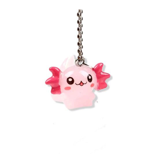 Pink Axolotl Charm - Tumbler Handle Charm - The Nifty Little Finds - Charm - The Nifty Little Finds