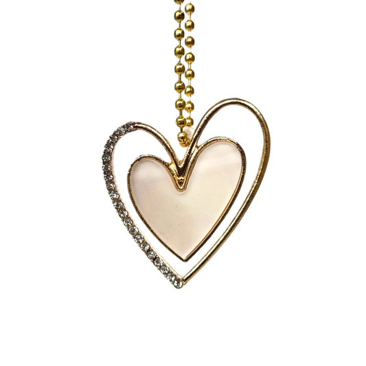 Double Heart Charm - Tumbler Handle Charm - The Nifty Little Finds - Charm - The Nifty Little Finds