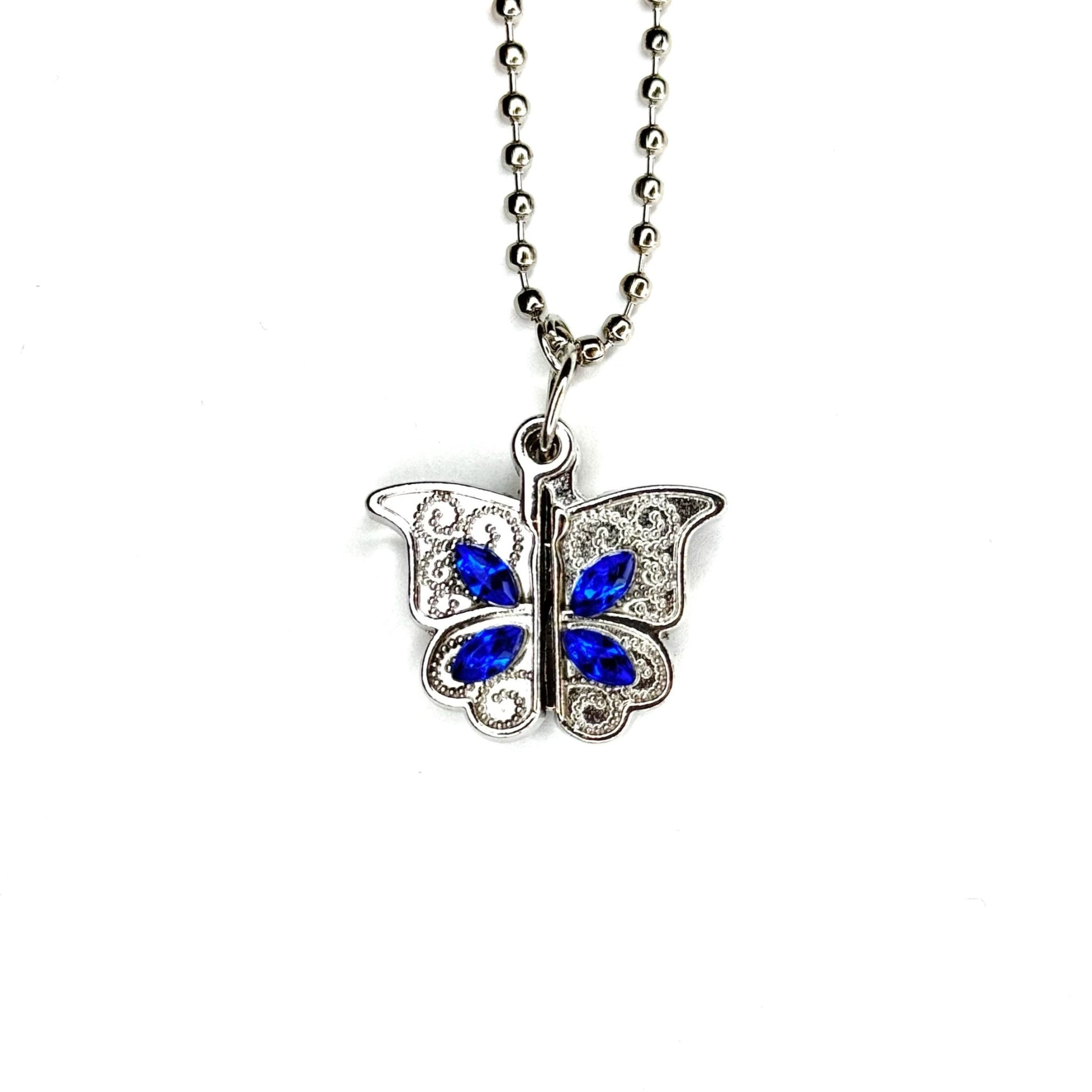 BUTTERFLY MESSAGE Charm - Tumbler Handle Charm - The Nifty Little Finds - Charm - The Nifty Little Finds