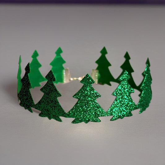 Christmas Trees Tumbler Bracelet - The Nifty Little Finds - The Nifty Little Finds