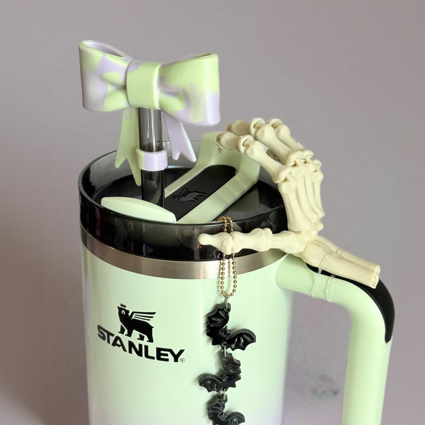 3D Skeleton Hand Charm - Tumbler Handle Charm - The Nifty Little Finds - Charm - The Nifty Little Finds