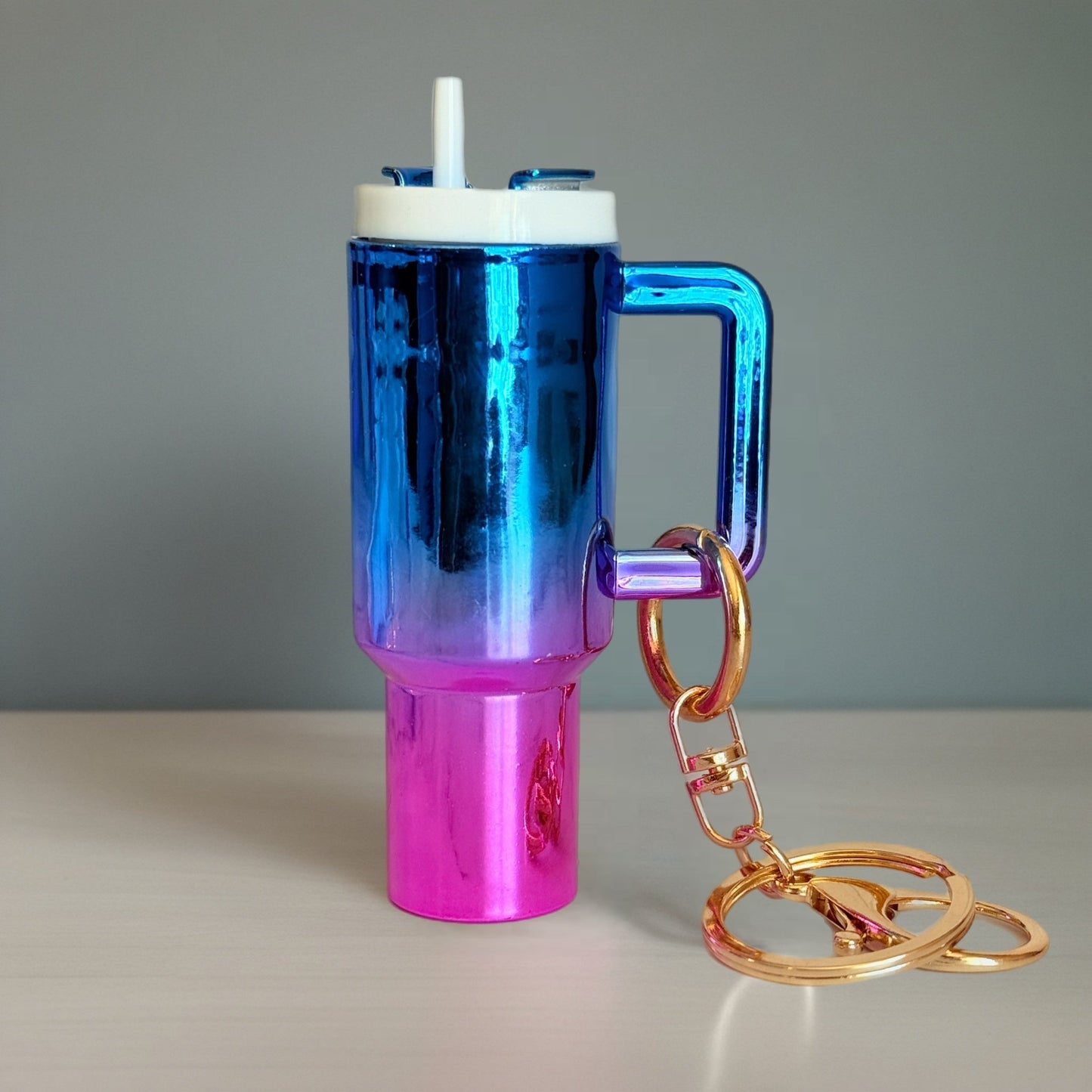 Mini Tumbler Keychain Charm - The Nifty Little Finds - Charm - The Nifty Little Finds