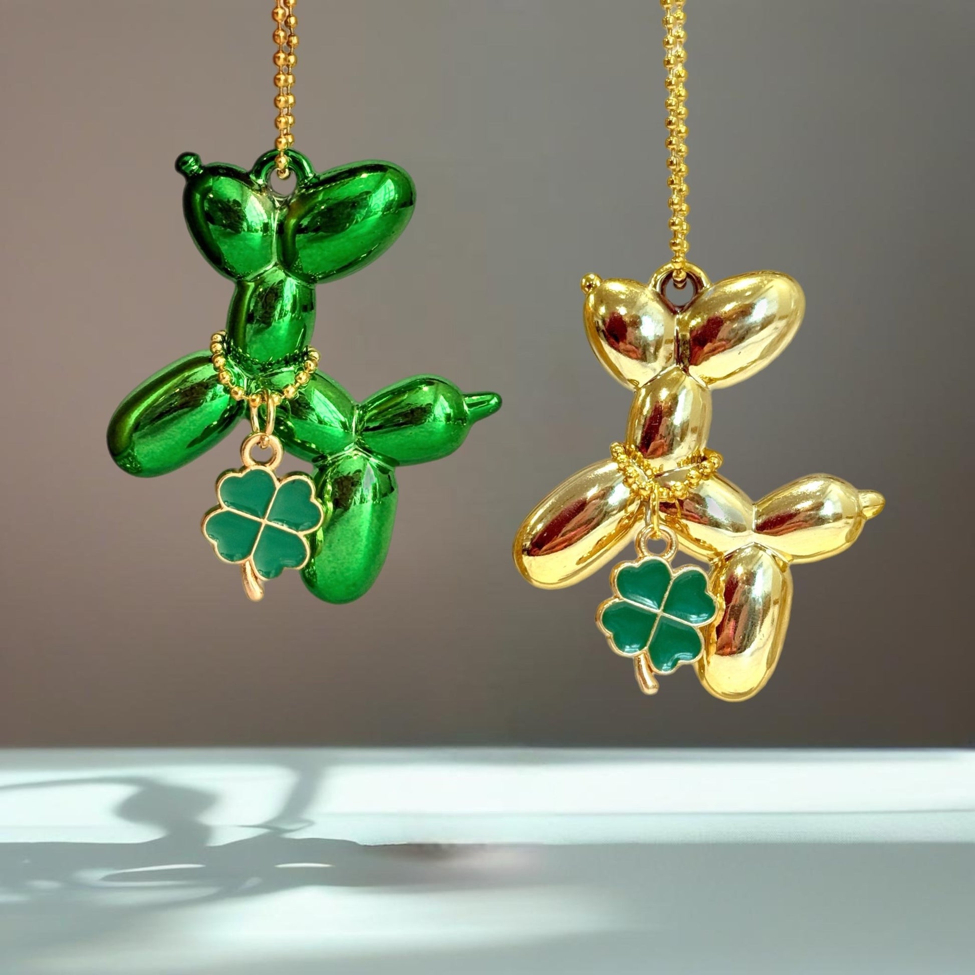 ‘Lucky’ Balloon Dog Charm - Tumbler Handle Charm - The Nifty Little Finds - Charm - The Nifty Little Finds