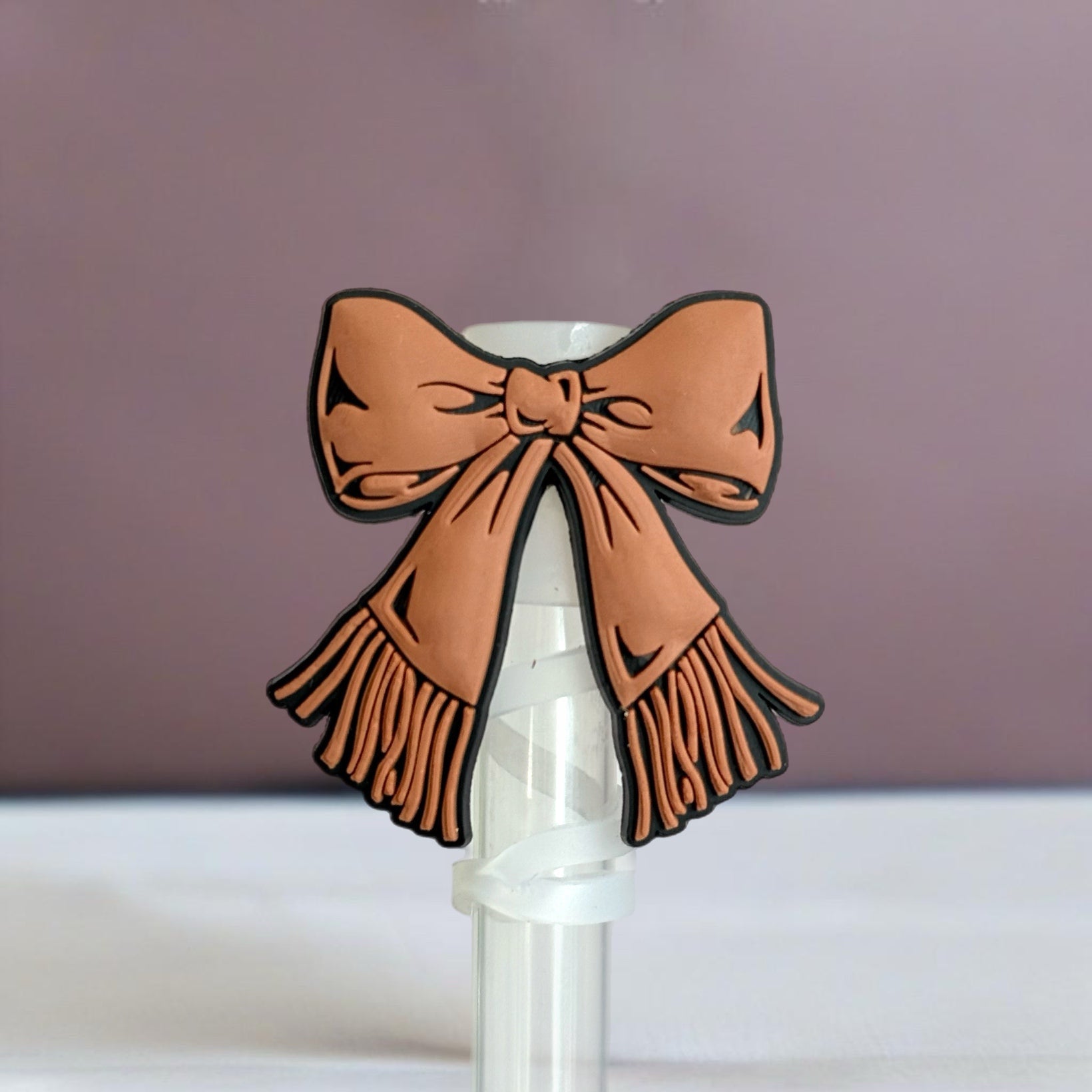 Cowgirl Bows Straw Topper - The Nifty Little Finds - The Nifty Little Finds