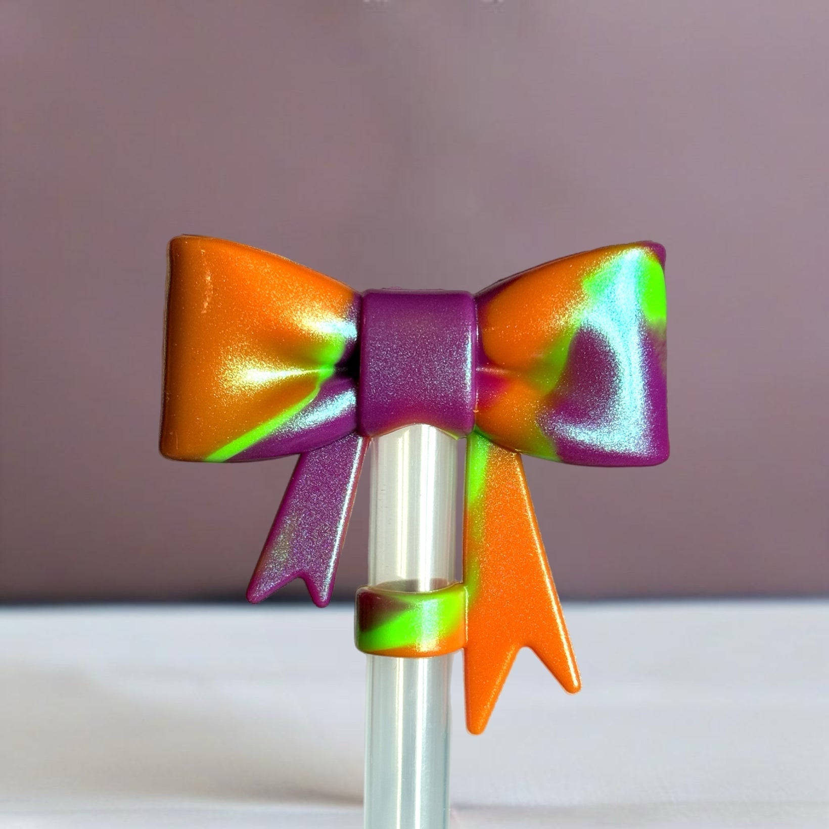 Halloween Night 3D Bow Straw Topper - The Nifty Little Finds - 3D Bow Straw Topper - The Nifty Little Finds