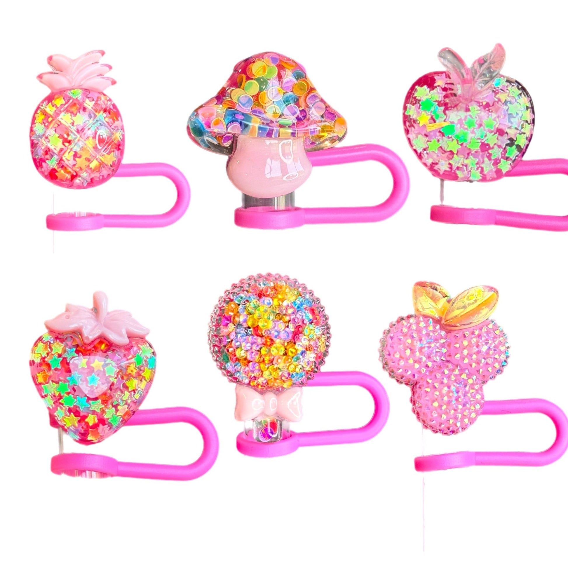 BLINGY TREATS Straw Topper - The Nifty Little Finds - Deluxe Straw Topper - The Nifty Little Finds
