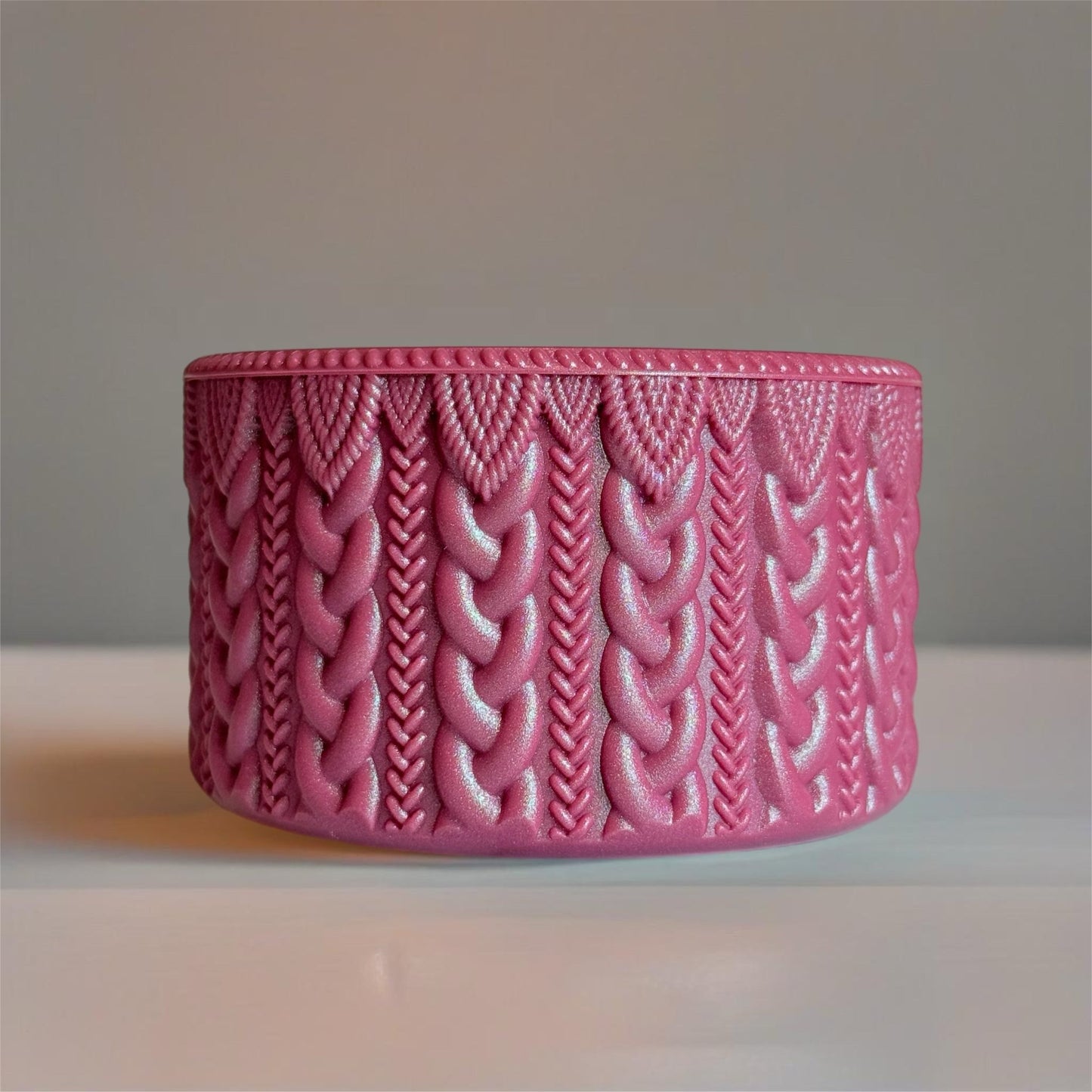 Deep Mauve Shimmer MACRAME Boot - The Nifty Little Finds - Boot - The Nifty Little Finds