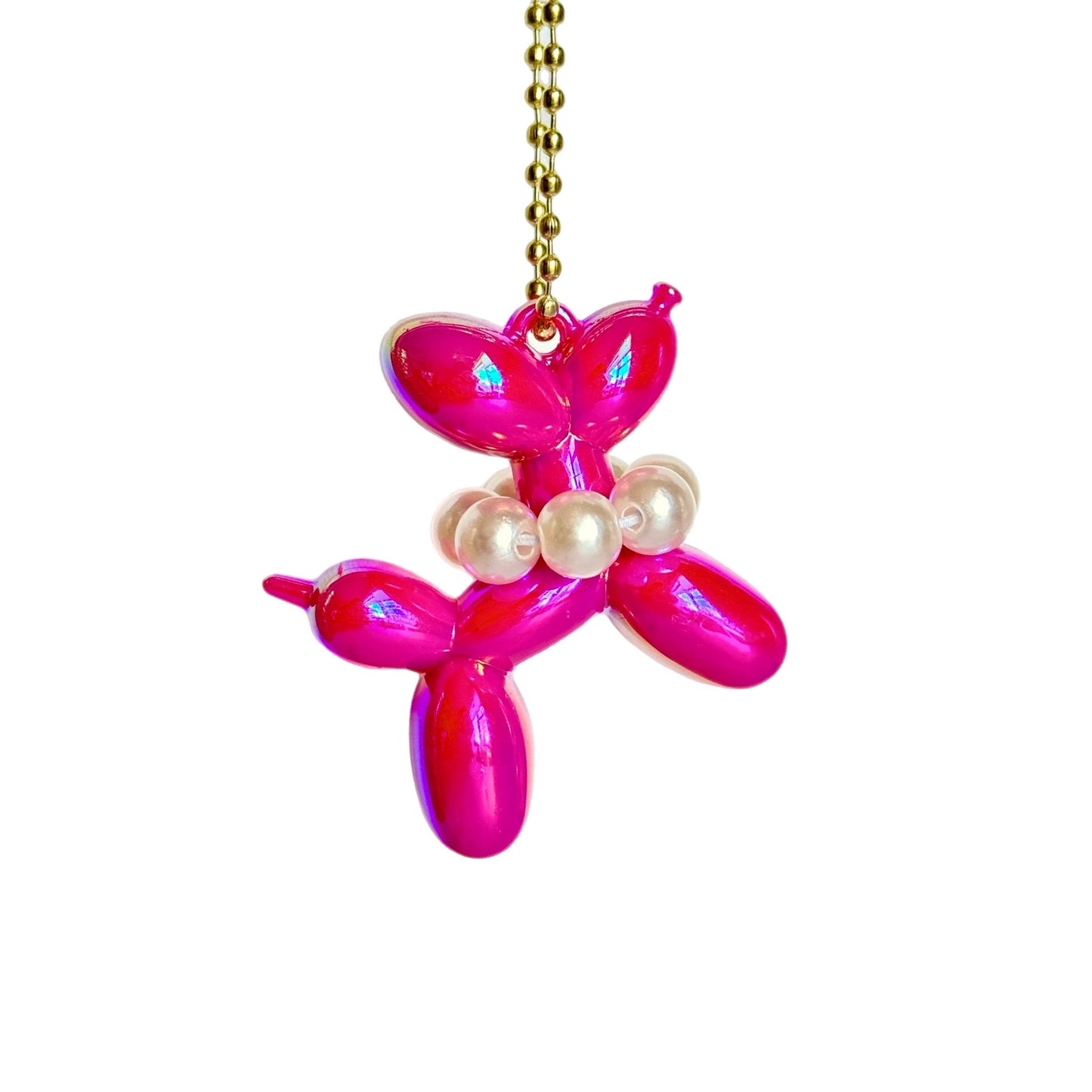 Fancy Balloon Dog Charm - Tumbler Handle Charm - The Nifty Little Finds - Charm - The Nifty Little Finds