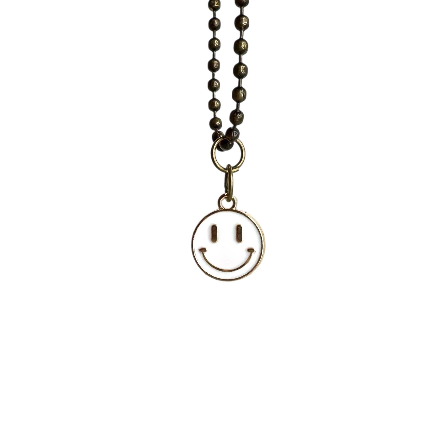 SMILEY Charm - Tumbler Handle Charm - The Nifty Little Finds - Charm - The Nifty Little Finds