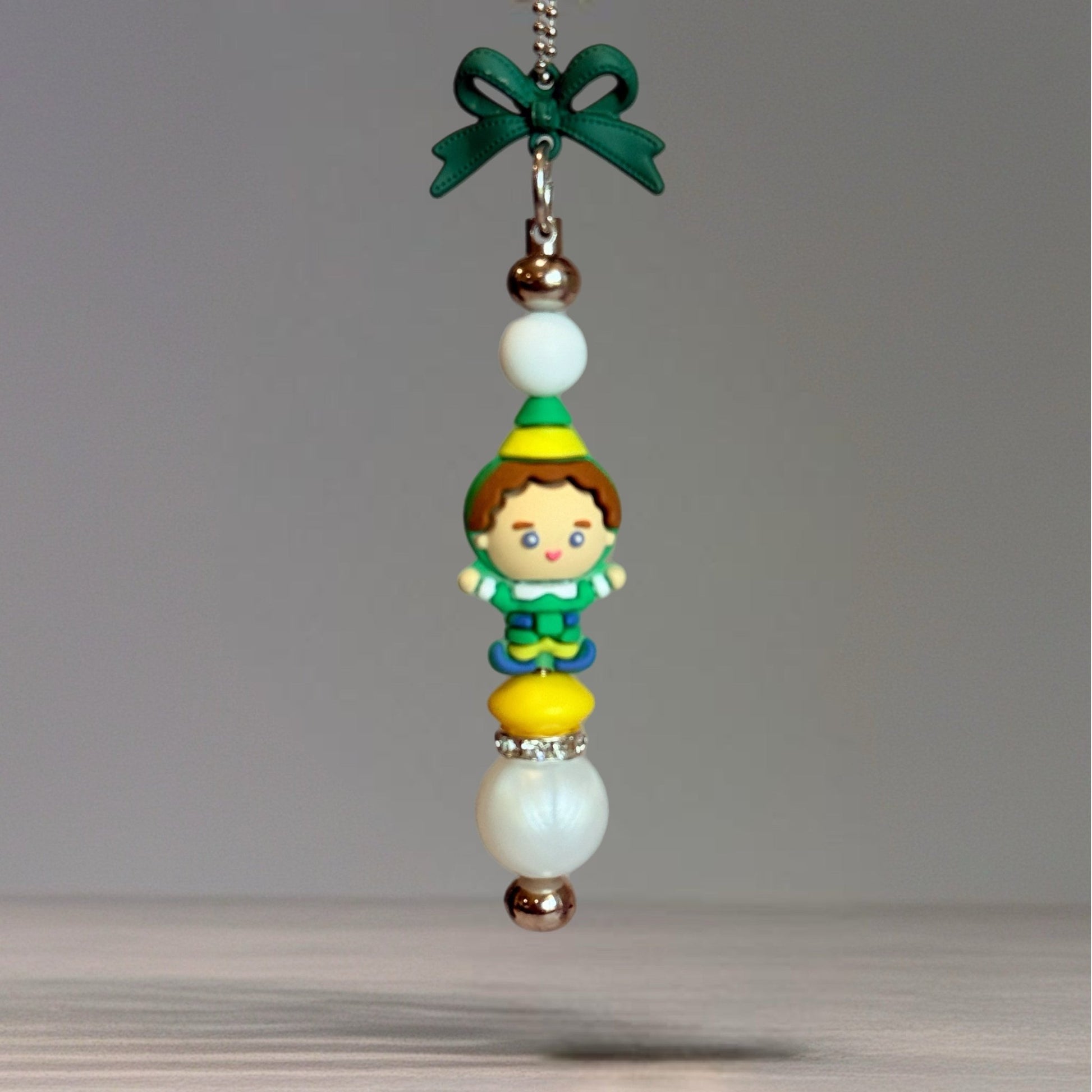 “Christmas is my Favorite” Elf Charm - Tumbler Handle Charm - The Nifty Little Finds - Charm - The Nifty Little Finds