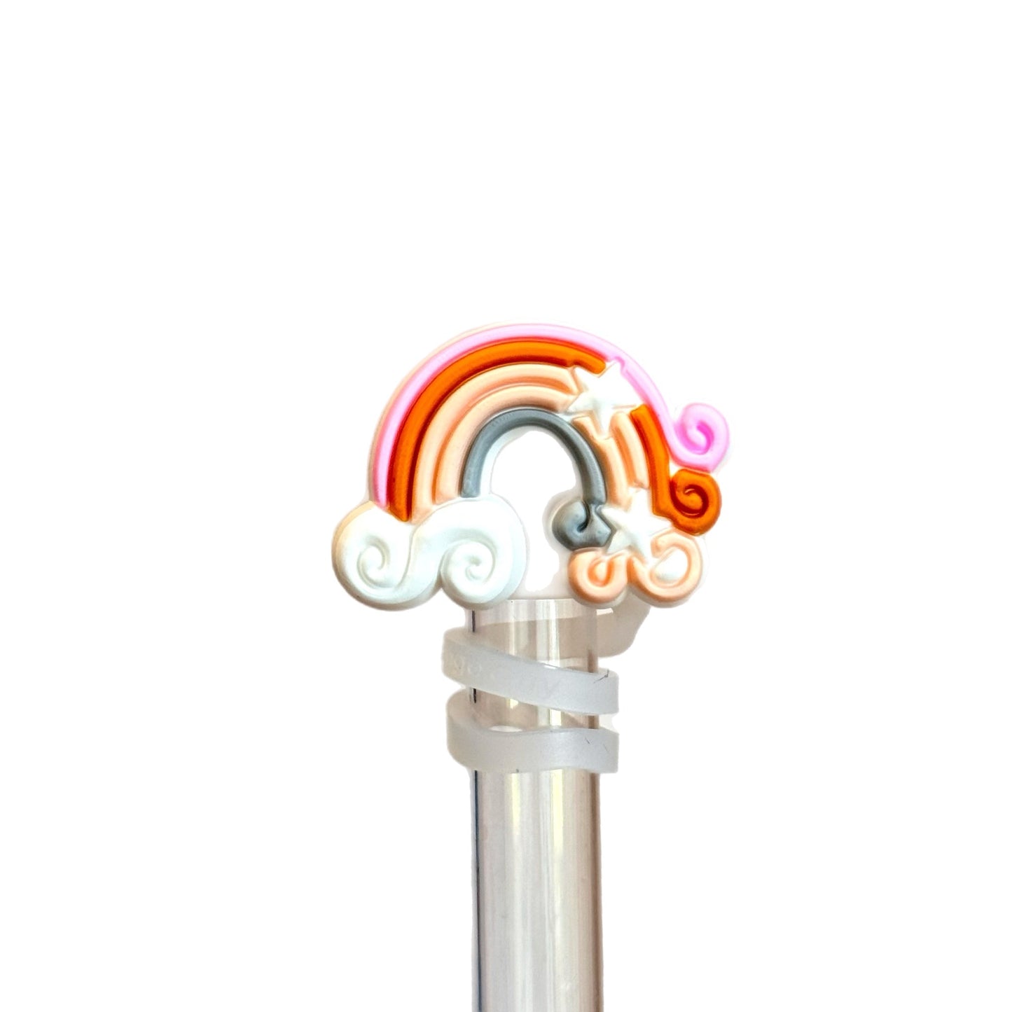 Cute Rainbow Straw Topper - The Nifty Little Finds - The Nifty Little Finds