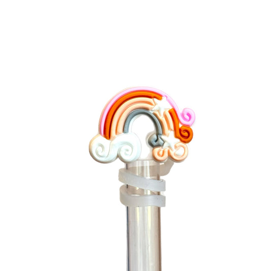 Cute Rainbow Straw Topper - The Nifty Little Finds - The Nifty Little Finds