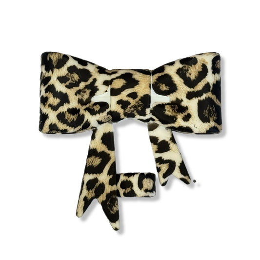Leopard 3D Bow Straw Topper - The Nifty Little Finds - 3D Bow Straw Topper - The Nifty Little Finds
