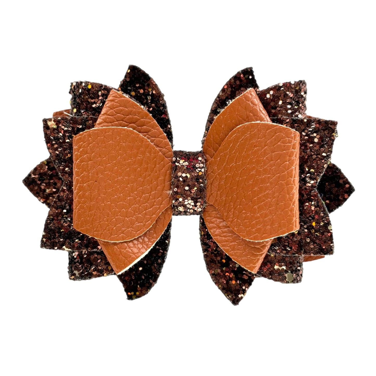 Camel Glitter Tumbler Bow - The Nifty Little Finds - Bow - The Nifty Little Finds