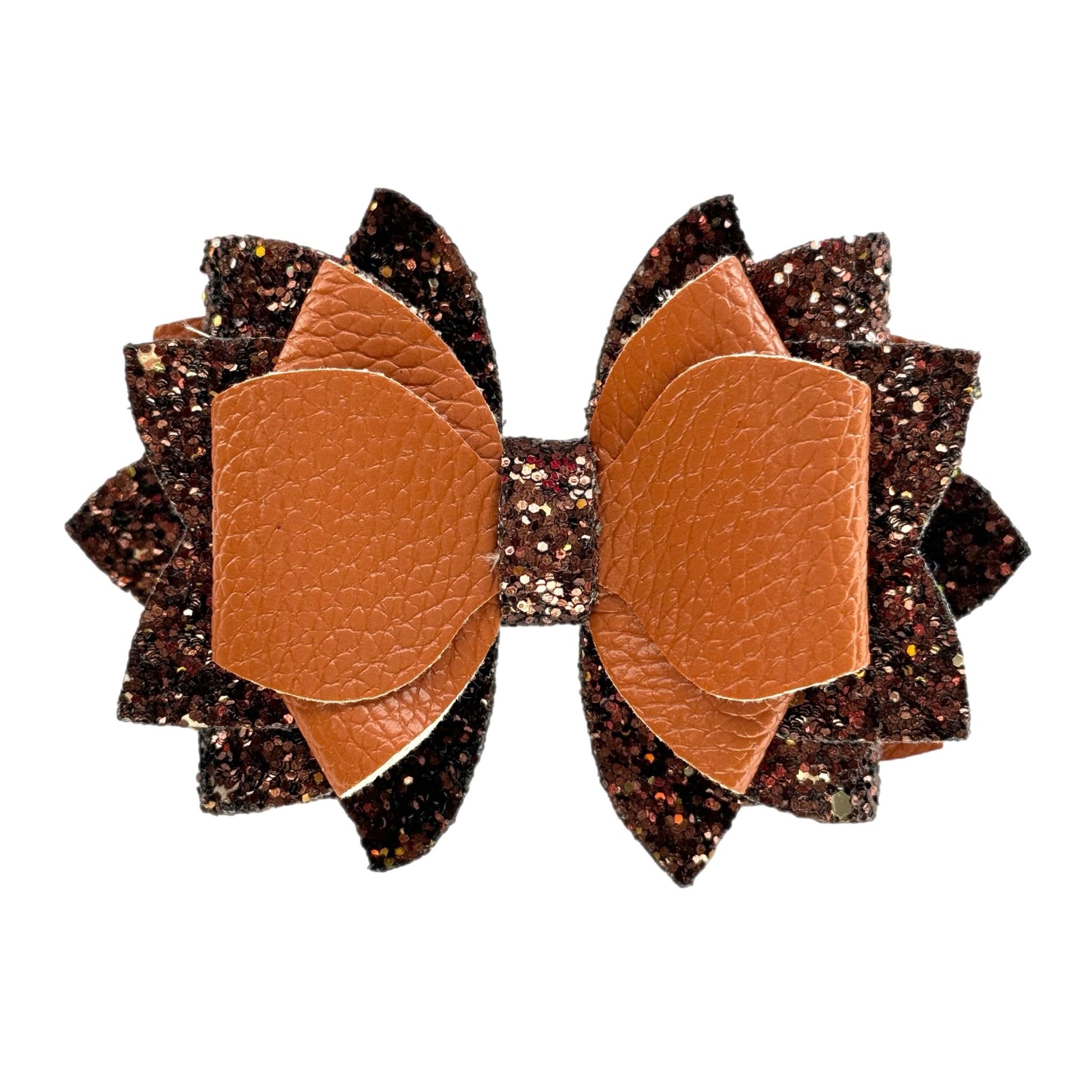 Camel Glitter Tumbler Bow - The Nifty Little Finds - Bow - The Nifty Little Finds