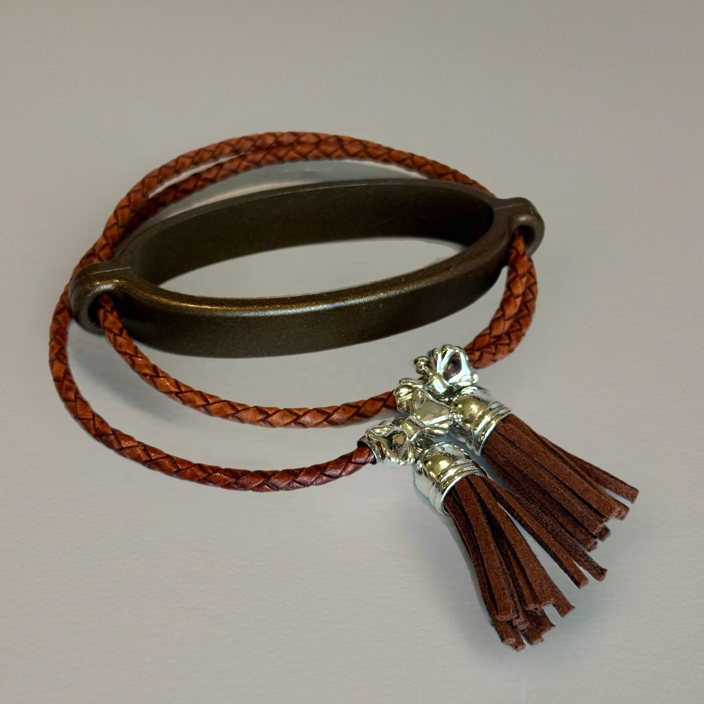 Lariat Luxe - Leather Tumbler Collar *Limited Edition* - The Nifty Little Finds - The Nifty Little Finds
