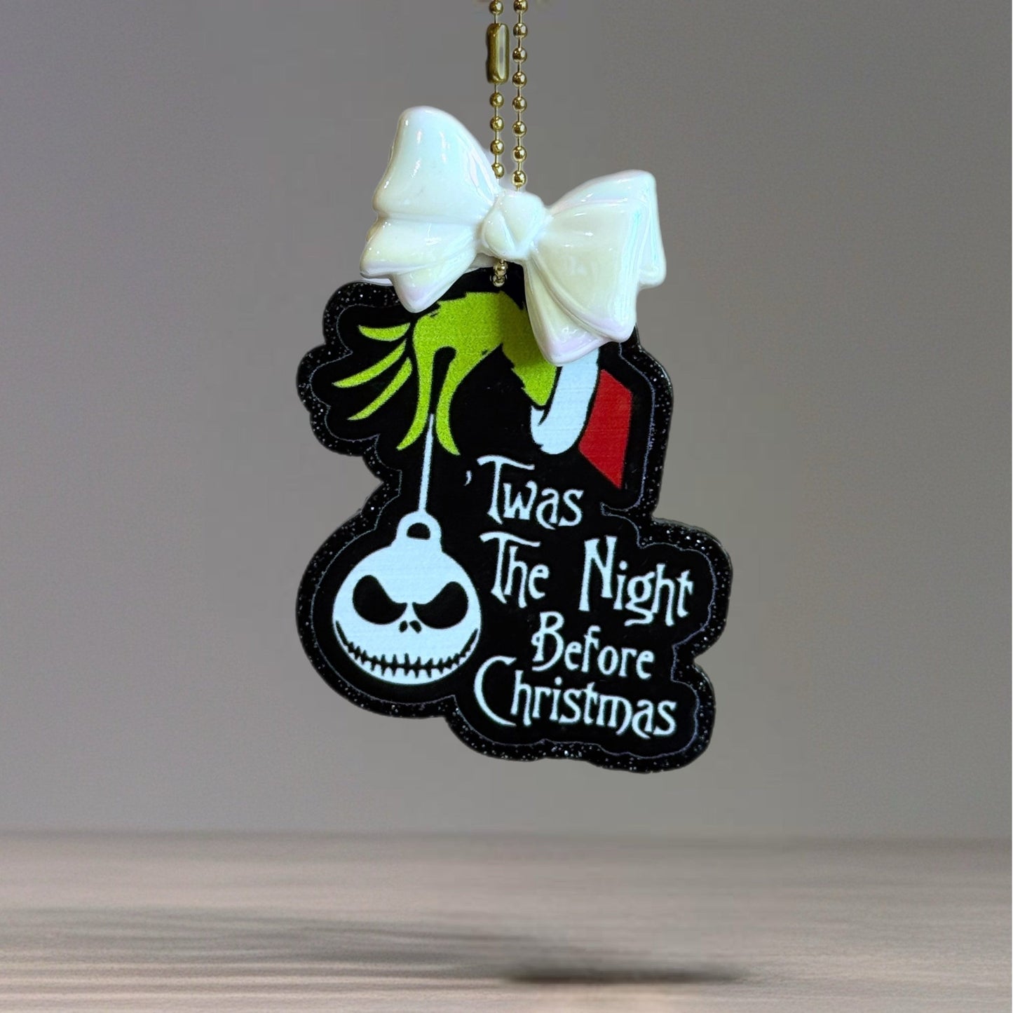 Night Before Christmas Charm - Tumbler Handle Charm - The Nifty Little Finds - Charm - The Nifty Little Finds