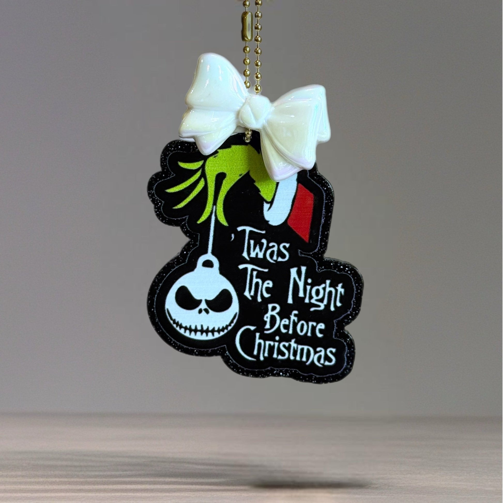 Night Before Christmas Charm - Tumbler Handle Charm - The Nifty Little Finds - Charm - The Nifty Little Finds