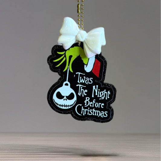 Night Before Christmas Charm - Tumbler Handle Charm - The Nifty Little Finds - Charm - The Nifty Little Finds