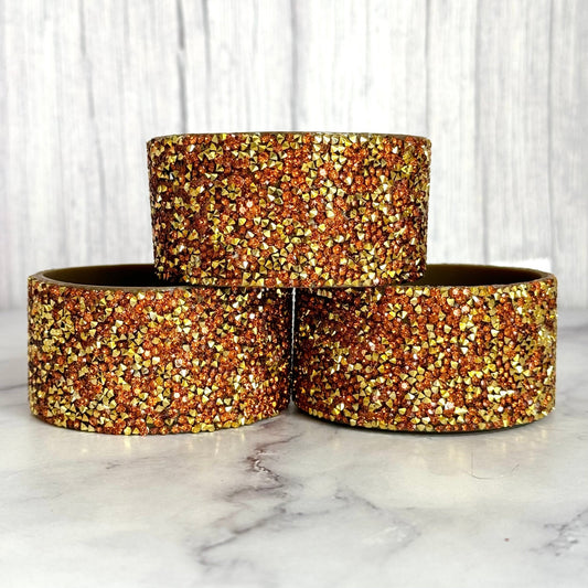 Chocolate Gold Druzy BLING Boot - The Nifty Little Finds - Boot - The Nifty Little Finds