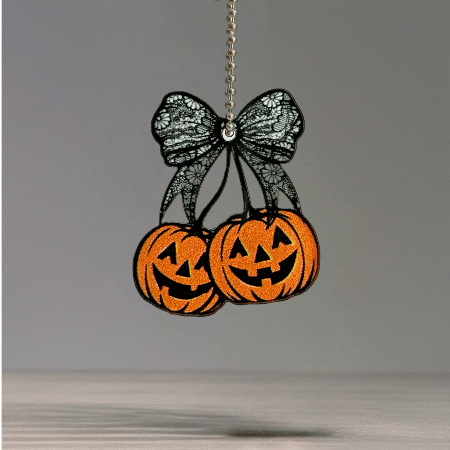 Jack O Lantern Charm - Tumbler Handle Charm - The Nifty Little Finds - Charm - The Nifty Little Finds