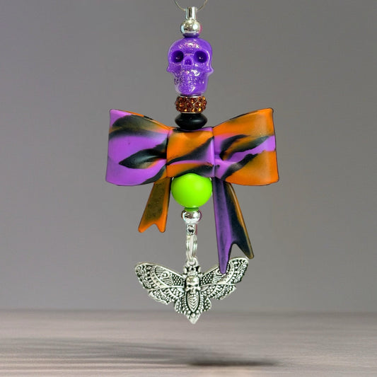 Mystic Moth Bar Charm - Tumbler Handle Charm - The Nifty Little Finds - Charm - The Nifty Little Finds