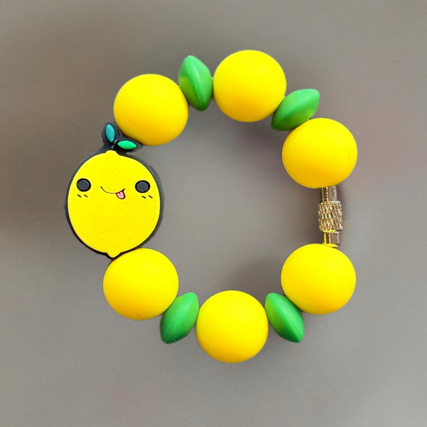 Lemon Cutie Handle Bracelet - Tumbler Handle Charm - The Nifty Little Finds - Charm - The Nifty Little Finds