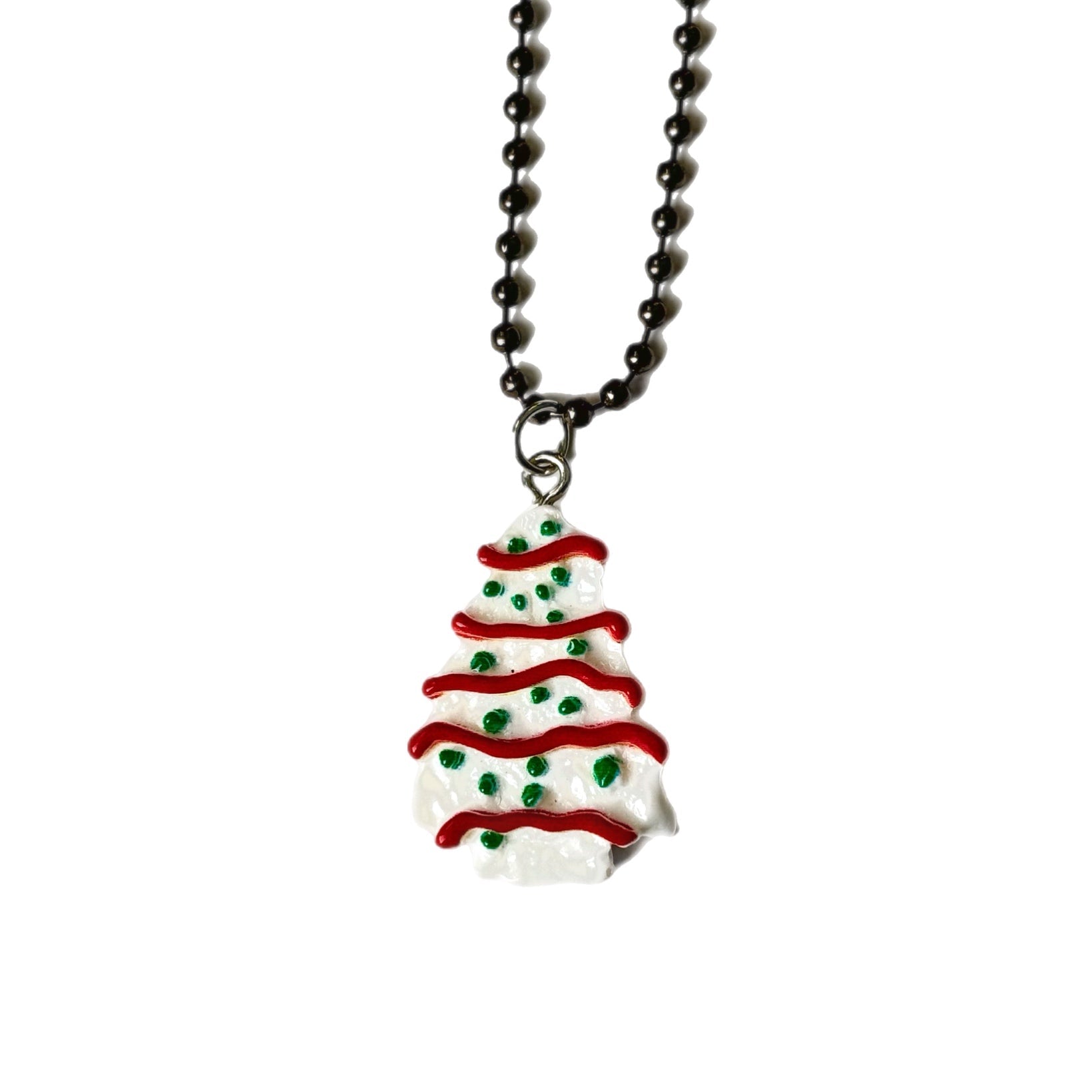 Christmas Cake Charm - Tumbler Handle Charm - The Nifty Little Finds - Charm - The Nifty Little Finds