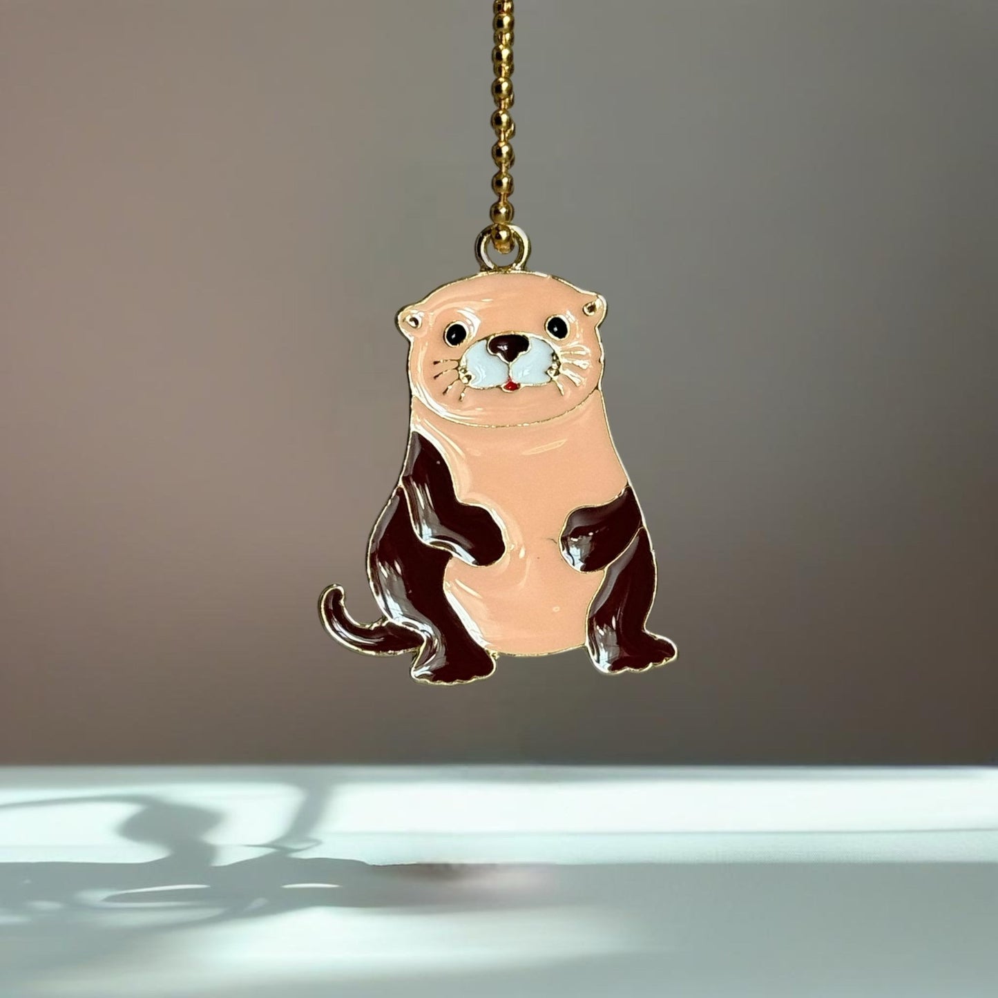 Otter Charm- Tumbler Handle Charm - The Nifty Little Finds - Charm - The Nifty Little Finds