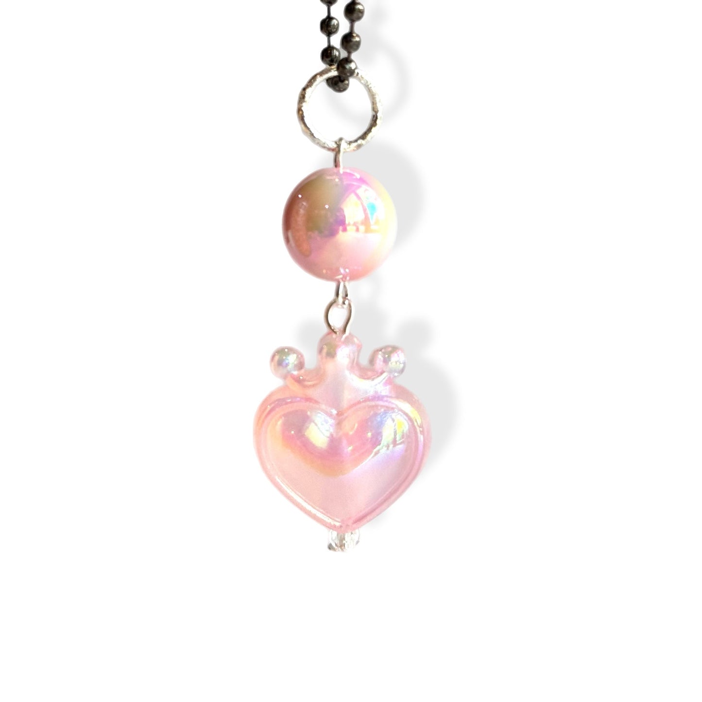 Fancy Crowned Heart Charms- Tumbler Handle Charm - The Nifty Little Finds - Charm - The Nifty Little Finds