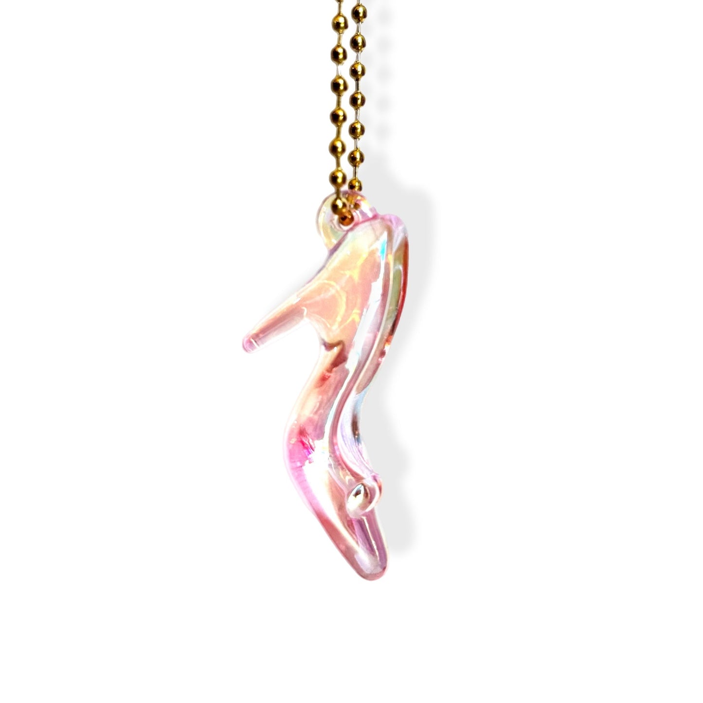 Glass Slipper Charms - Tumbler Handle Charm - The Nifty Little Finds - Charm - The Nifty Little Finds