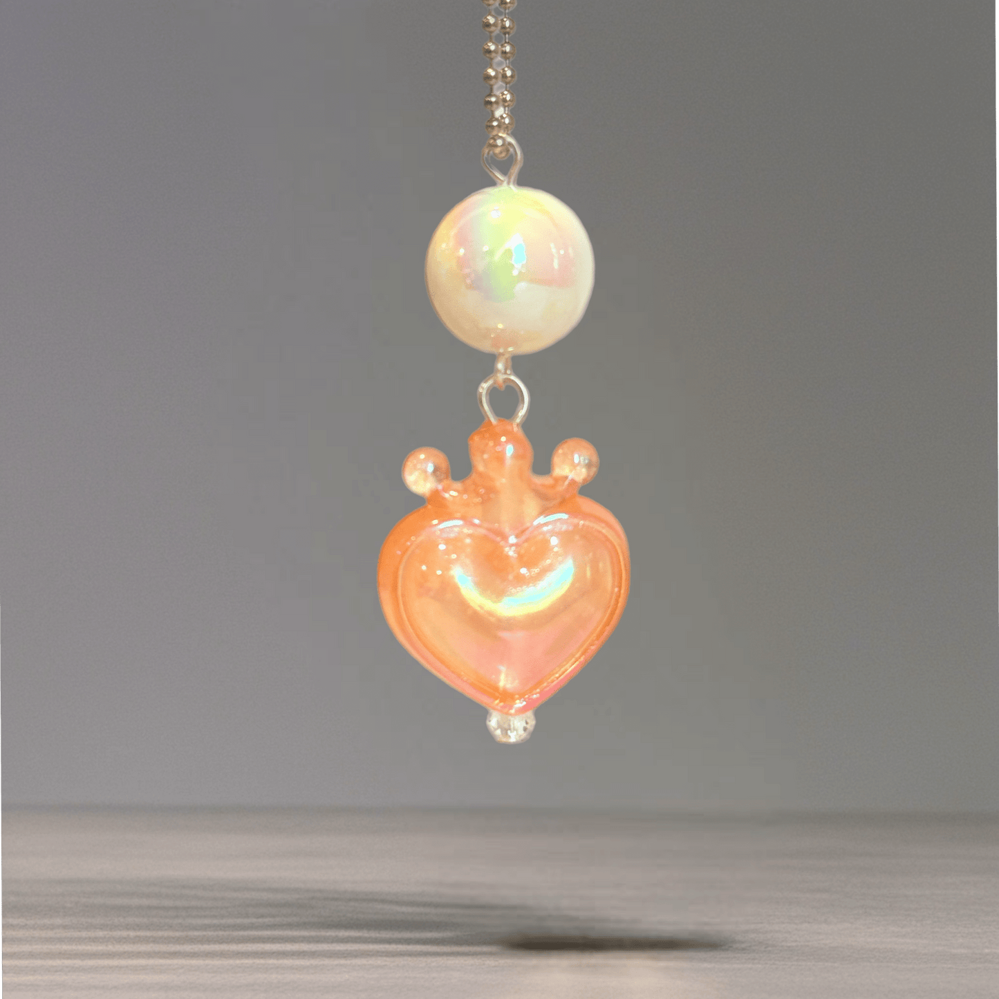 Fancy Crowned Heart Charms- Tumbler Handle Charm - The Nifty Little Finds - Charm - The Nifty Little Finds