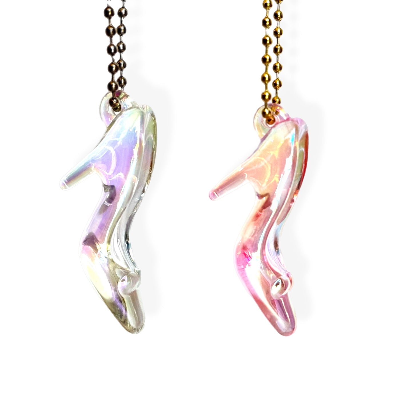 Glass Slipper Charms - Tumbler Handle Charm - The Nifty Little Finds - Charm - The Nifty Little Finds