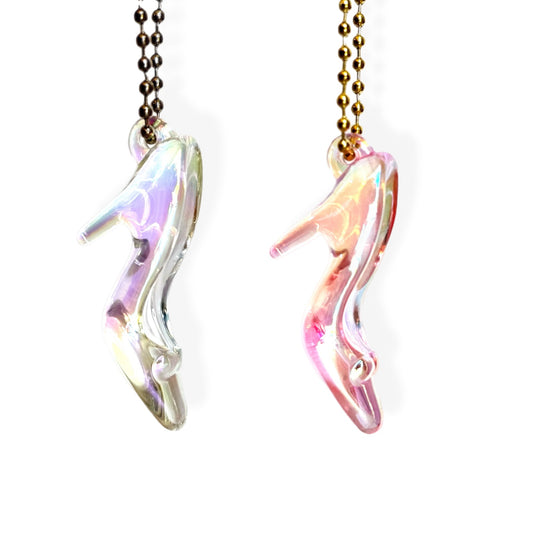 Glass Slipper Charms - Tumbler Handle Charm - The Nifty Little Finds - Charm - The Nifty Little Finds