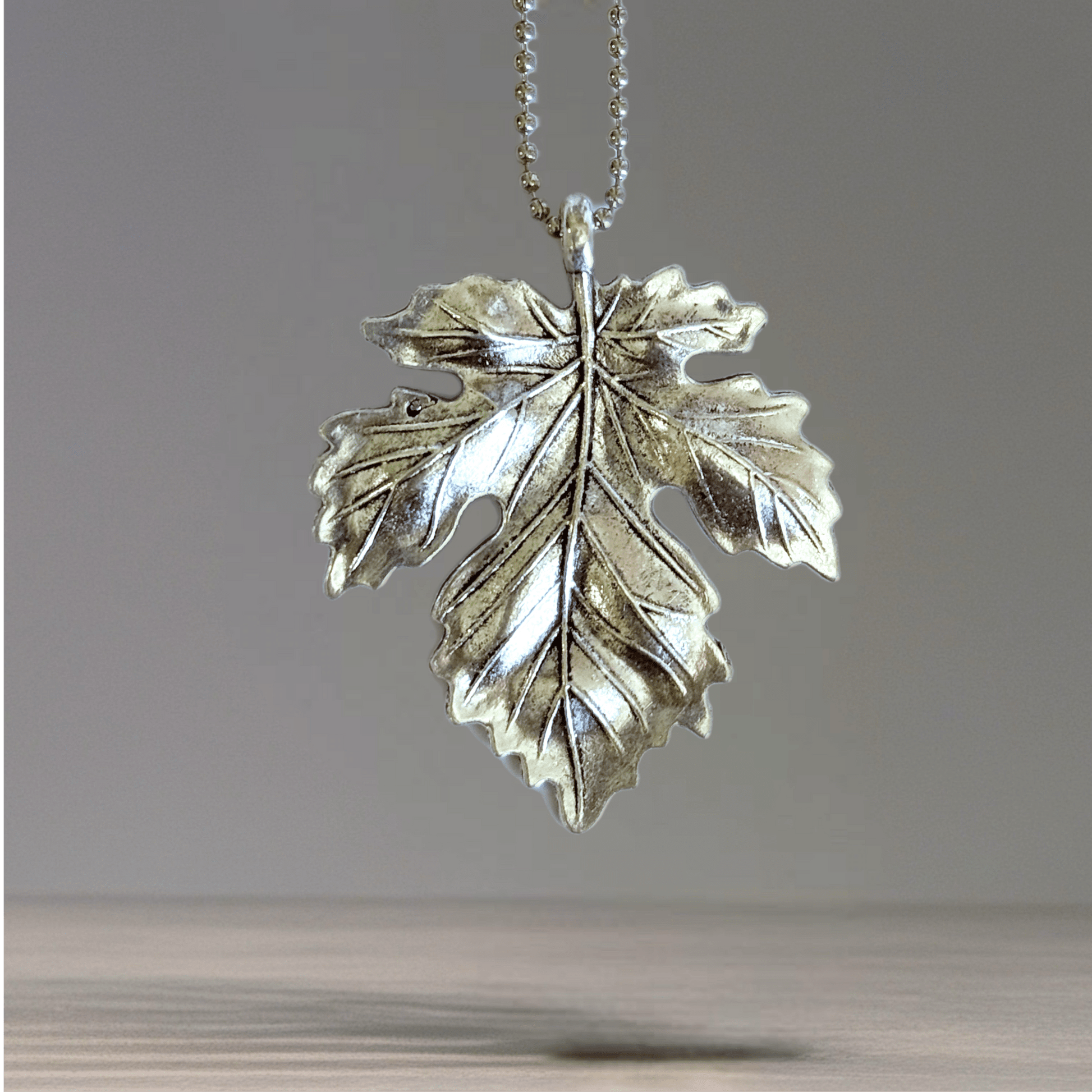 Metal Fall Leaf Charm - Tumbler Handle Charm - The Nifty Little Finds - Charm - The Nifty Little Finds