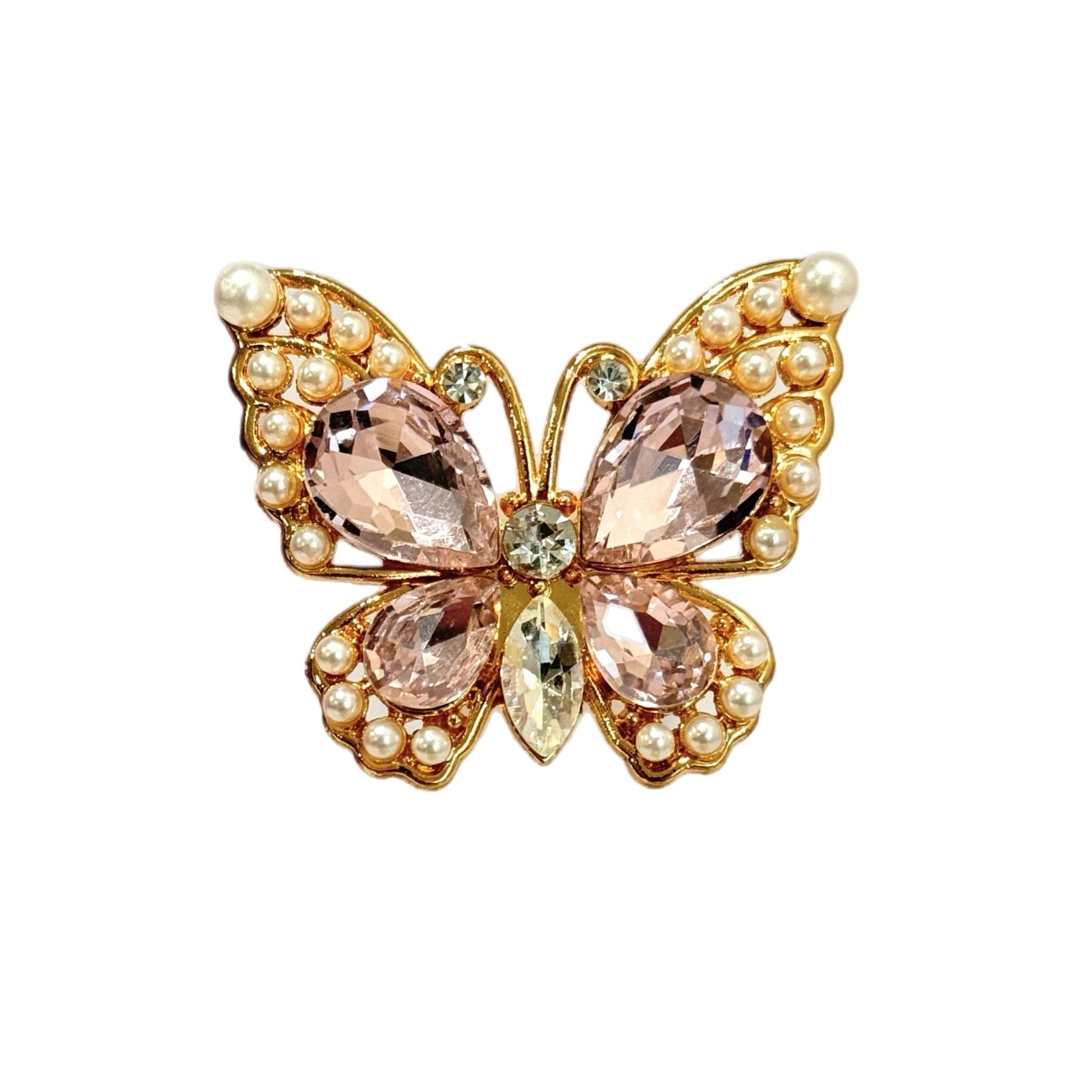 Butterfly Bling Deluxe Metal Straw Topper - The Nifty Little Finds - Deluxe Straw Topper - The Nifty Little Finds