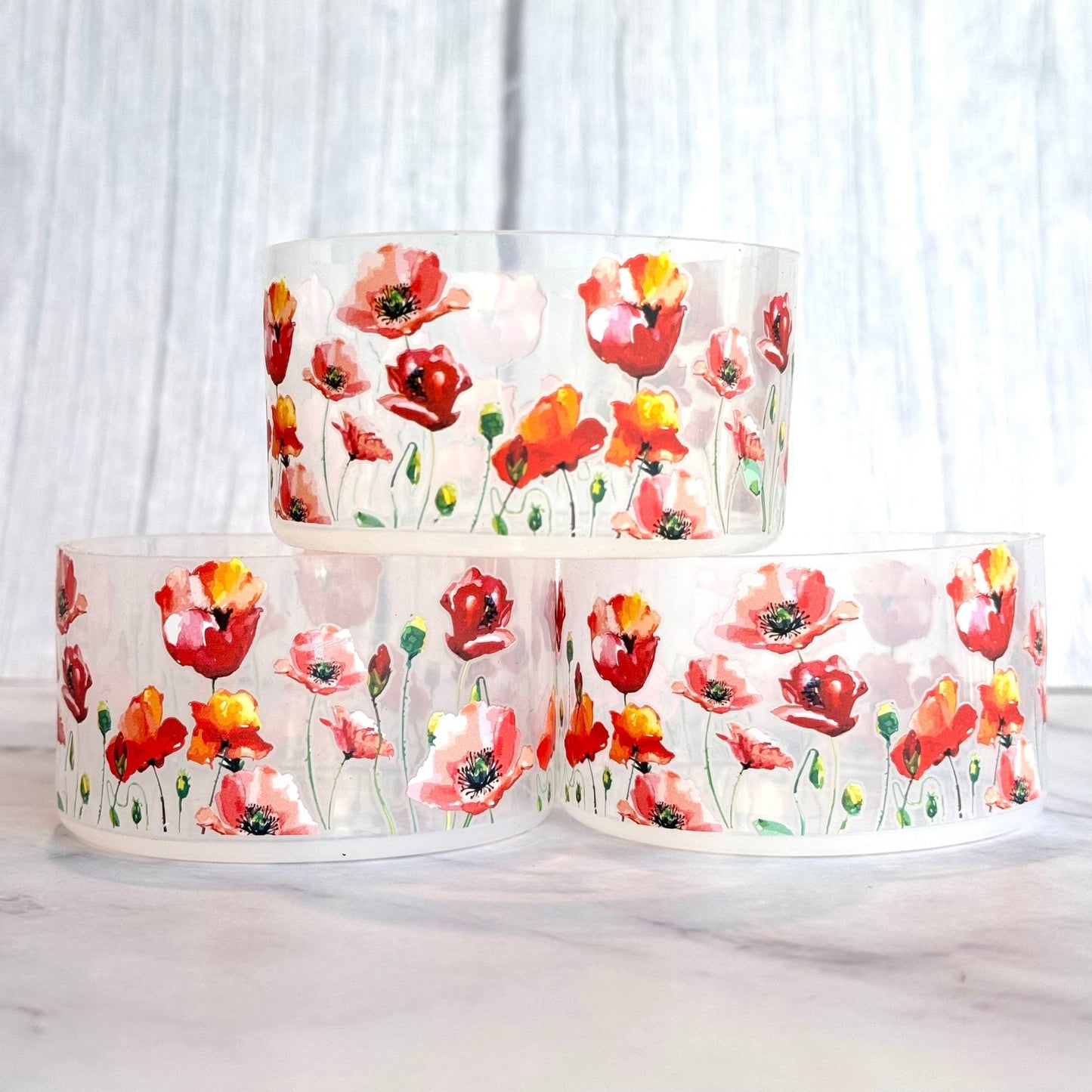 RED POPPIES Boot - The Nifty Little Finds - Boot - The Nifty Little Finds