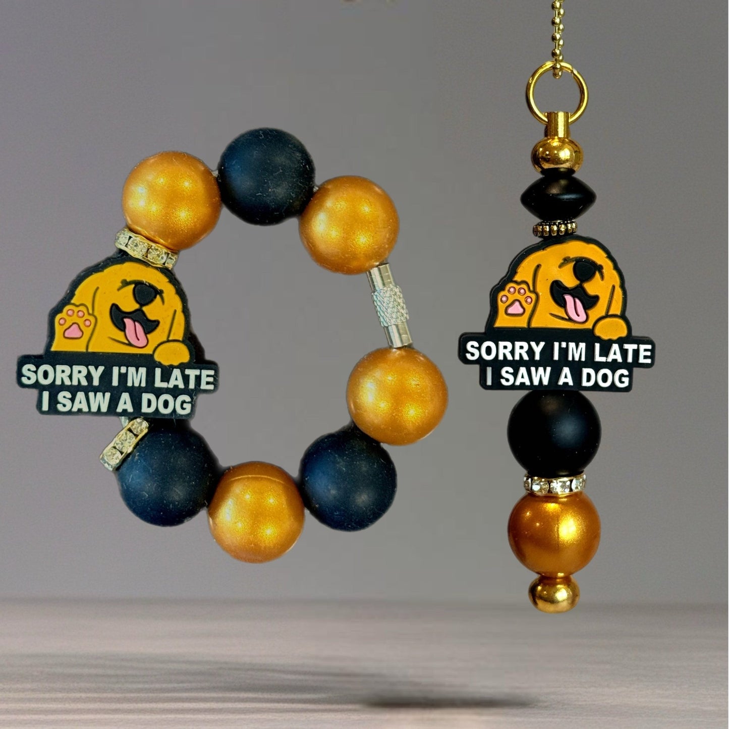 Dog Lover Bracelet - Tumbler Handle Charm - The Nifty Little Finds - Charm - The Nifty Little Finds
