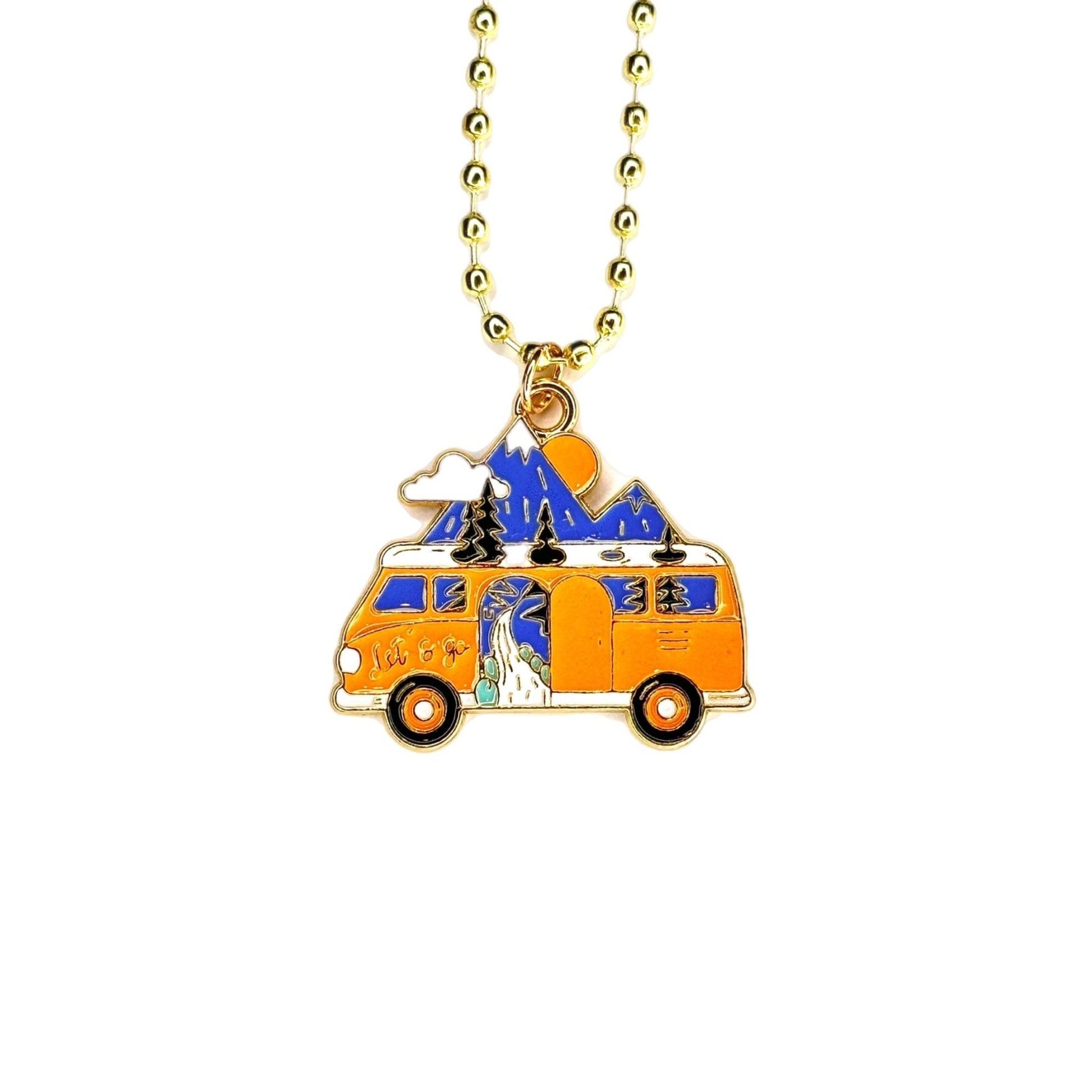 CAMPER VAN Charm - Tumbler Handle Charm - The Nifty Little Finds - Charm - The Nifty Little Finds