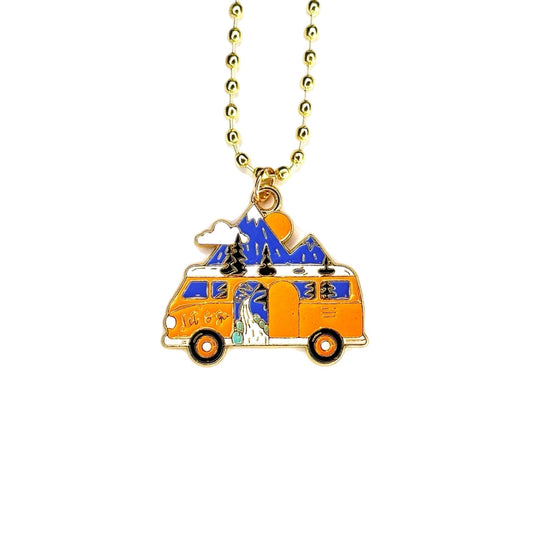 CAMPER VAN Charm - Tumbler Handle Charm - The Nifty Little Finds - Charm - The Nifty Little Finds