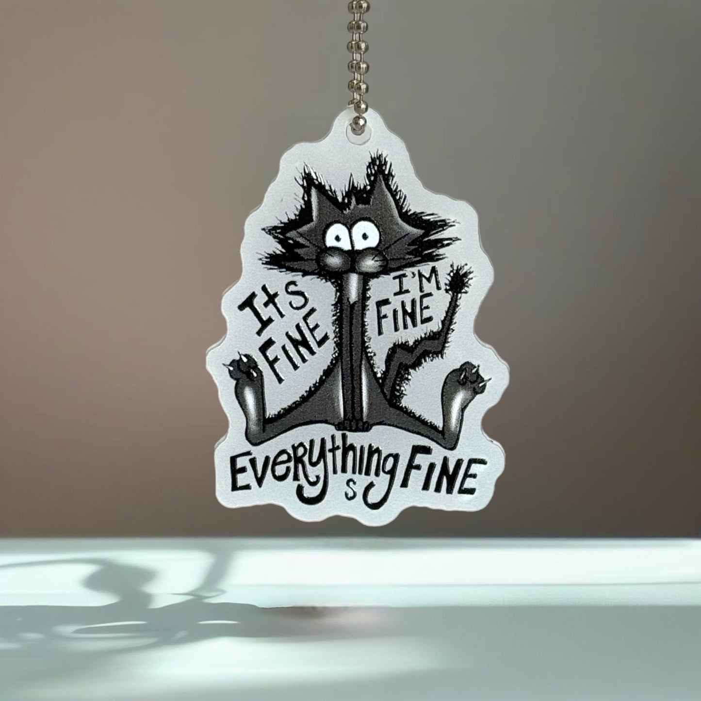 IT’S FINE, I’M FINE Charm - Tumbler Handle Charm - The Nifty Little Finds - Charm - The Nifty Little Finds