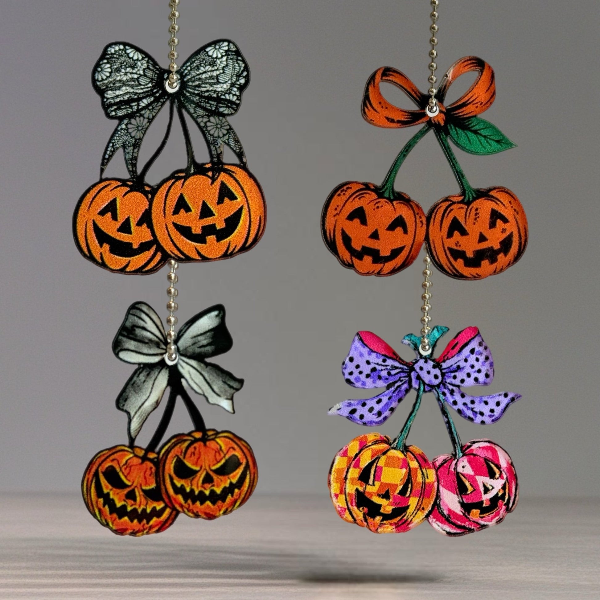 Jack O Lantern Charm - Tumbler Handle Charm - The Nifty Little Finds - Charm - The Nifty Little Finds