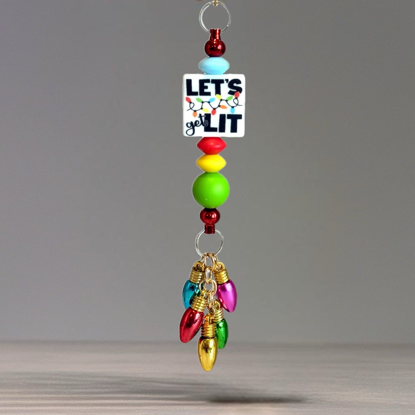 Let’s Get Lit Charm - Tumbler Handle Charm - The Nifty Little Finds - Charm - The Nifty Little Finds